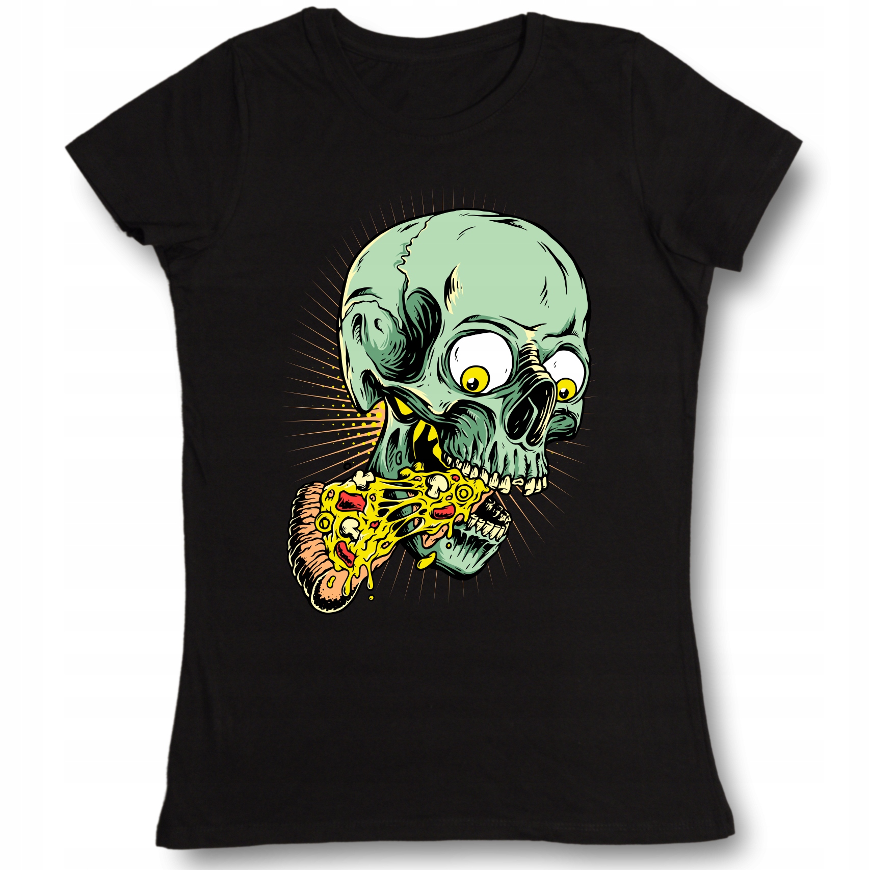 

Koszulka damska Pizza Zombie Skull Czaszka L