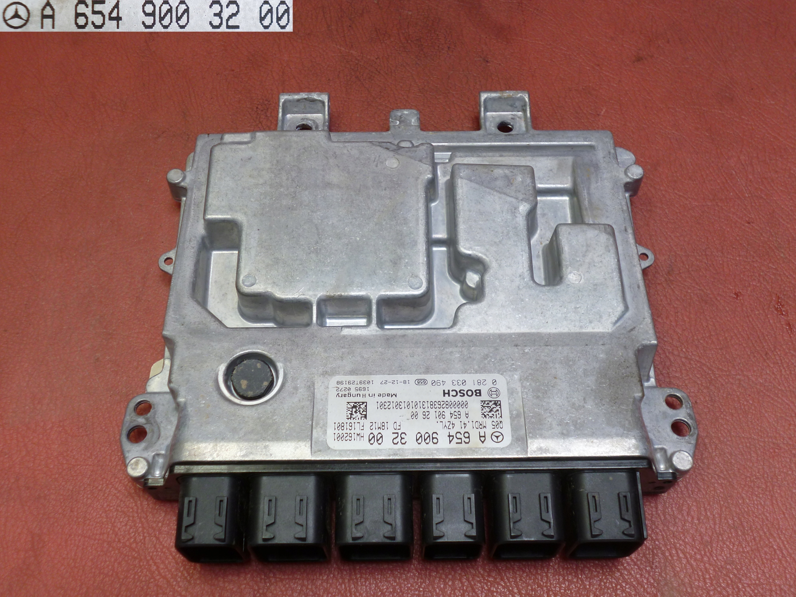 Komputer + VIN Mercedes W205 2.0 CDI 654.920 2019r