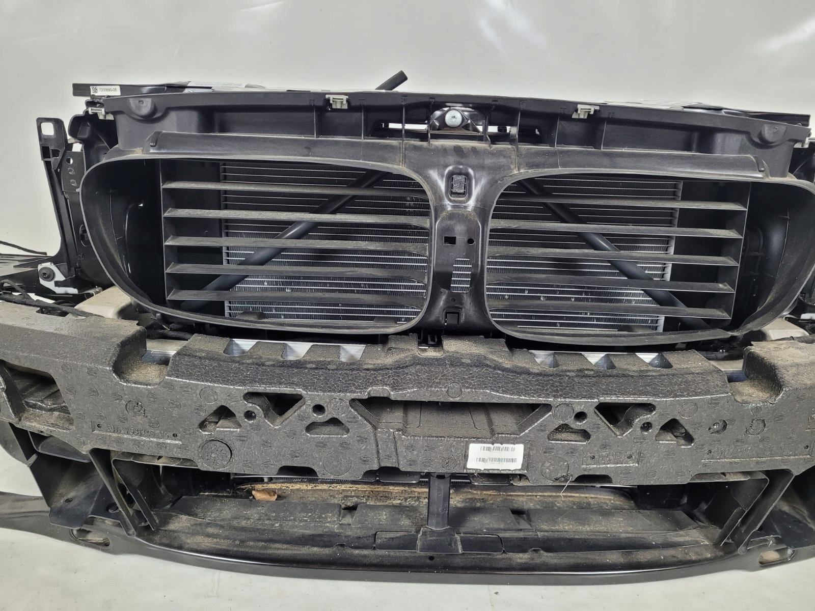 BMW 5 F10 F11 support panel for radiators pillar radiator