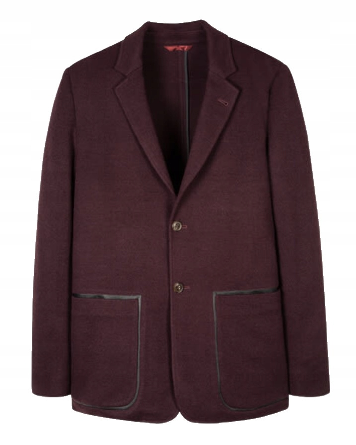 Paul Smith Burgundy Wool-Blend Sako vel.
