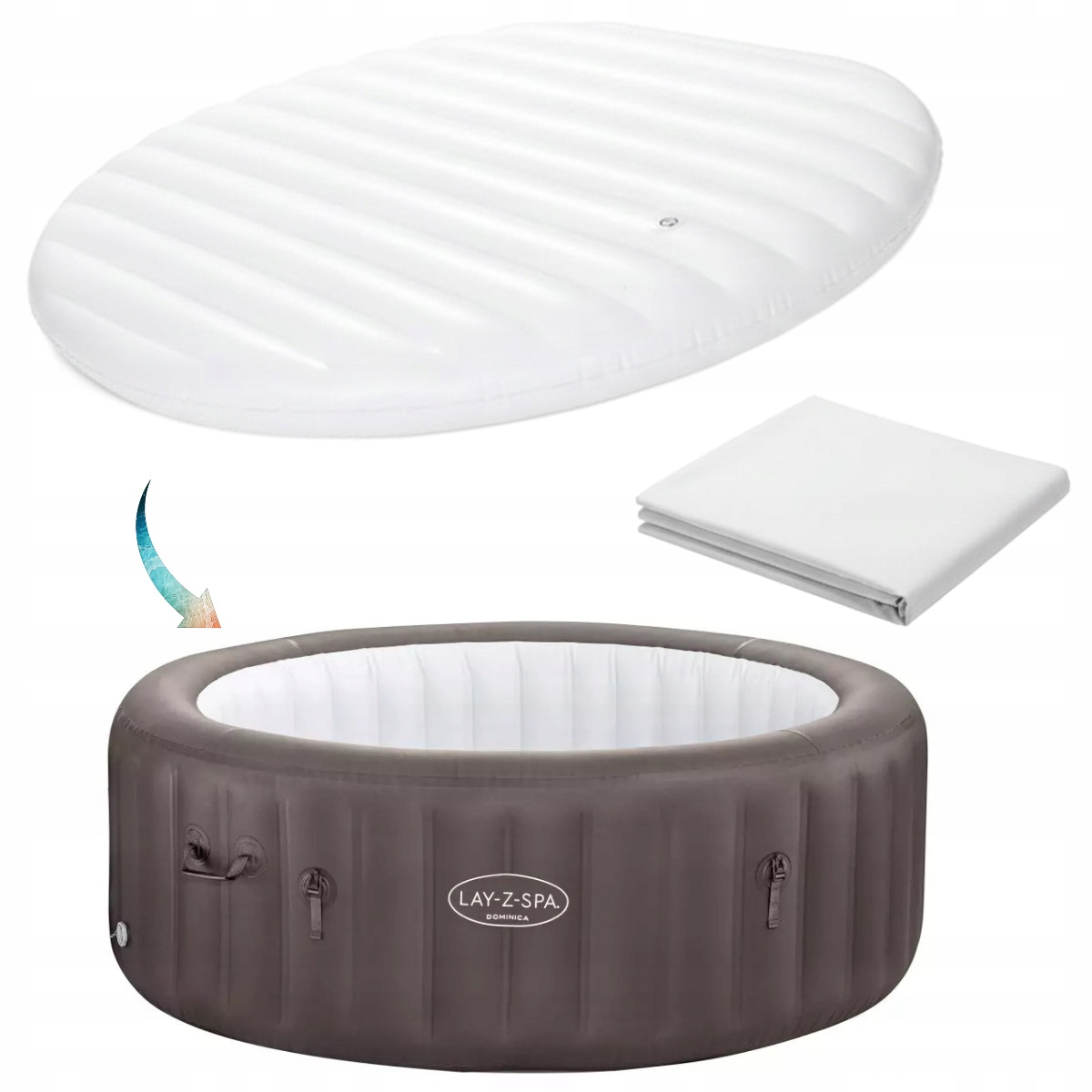 Termoizolačný nafukovací vankúš na jacuzi Lay-Z-Spa 6001S Bestway