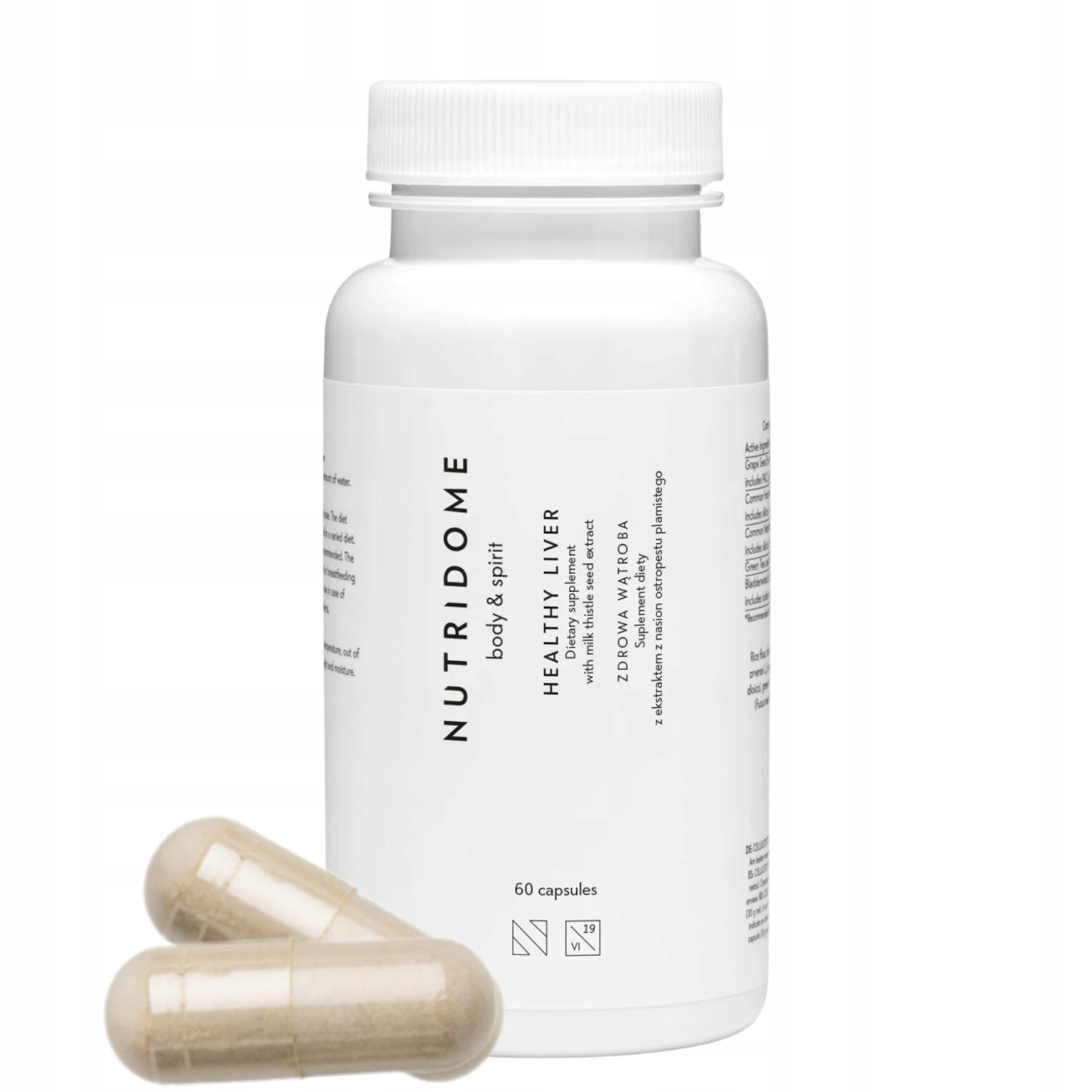OSTROPEST PLAMISTY suplement diety zdrowa wątroba OCZYSZCZANIE NUTRIDOME