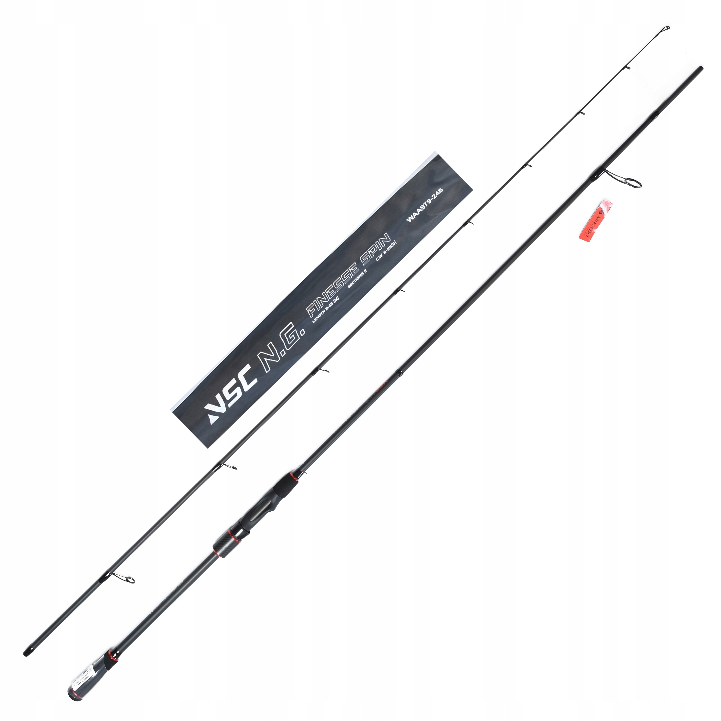 Wędka Mikado Nsc N.g. Finesse Spin 2.45m 5-25g szczupaki sandacze bolenie