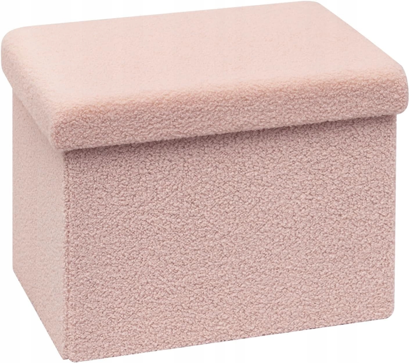 Taburet Kostka S Úložným Prostorem 42x32x32 CM Růžový