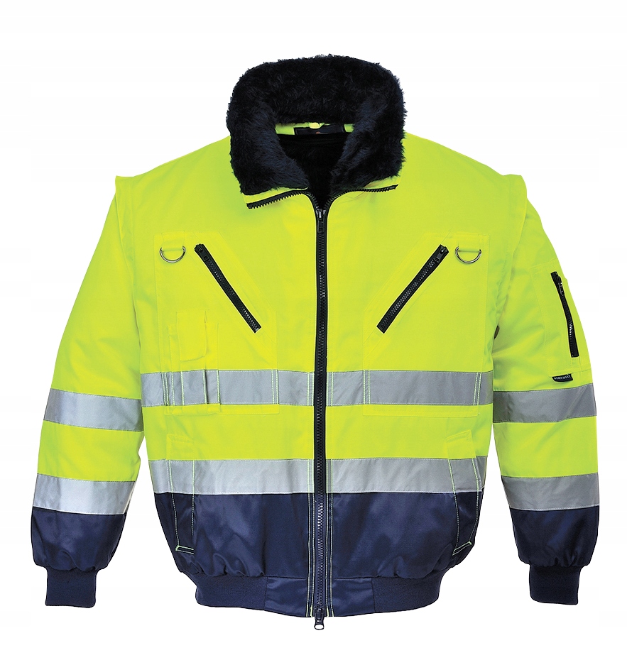 Výstražná bunda 3v1 Portwest PJ50 Ynr vel. 4XL
