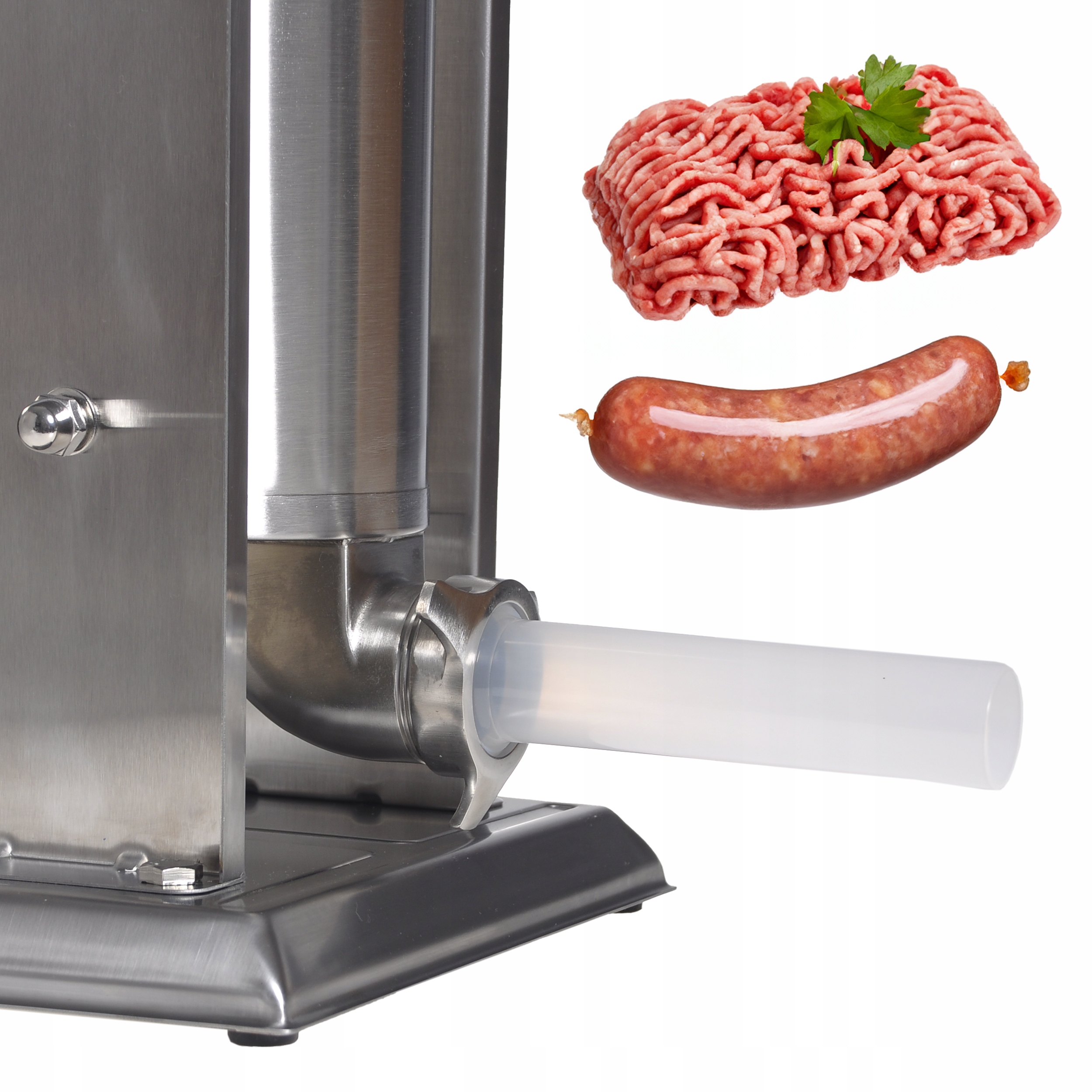 NADZIEWARKA DO KIEŁBASY 5,0 KG MASZYNKA DO KIEŁBAS SZPRYCA PIONOWA KAMILLE Model KM6508