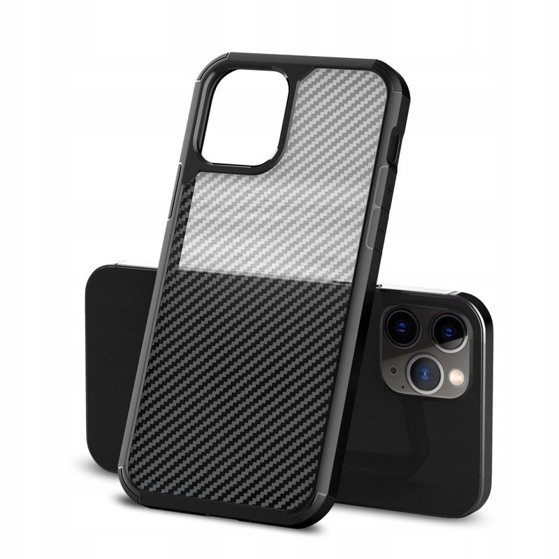 

Crong Etui Carbon pokrowiec do iPhone 12 Pro Max