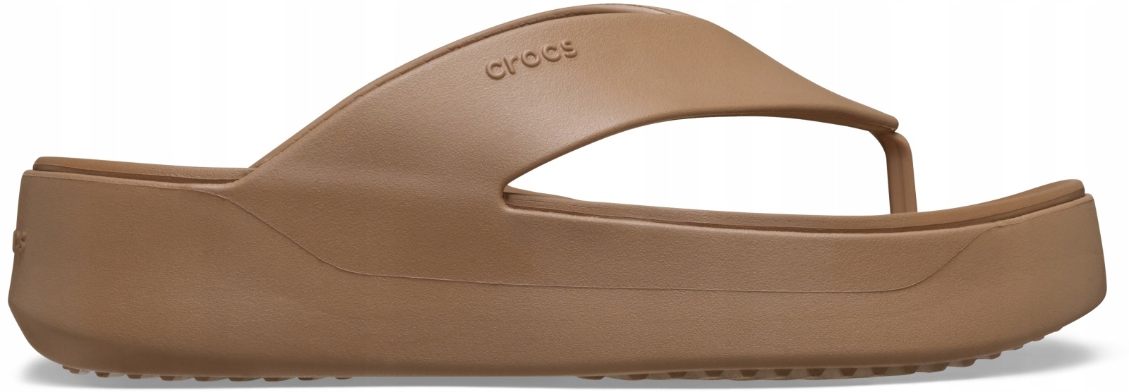 Dámské žabky Crocs Getaway Platform hnědá 37-38