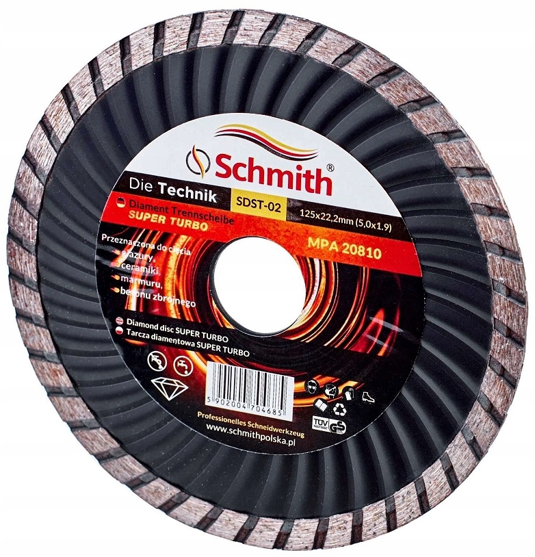 

Tarcza Diamentowa 125 Do Betonu Zbrojnego Schmith
