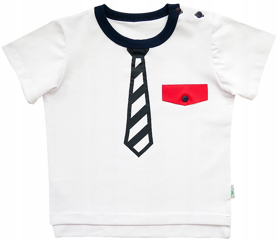 

Bluzka dla Chłopca krótki rękaw Krawat 116 Aipi