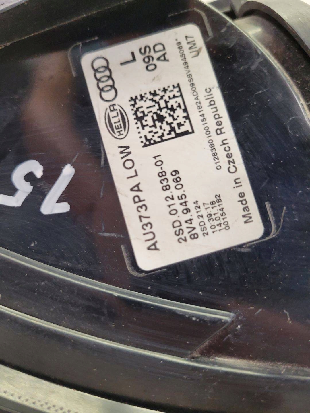 light rear left side Audi A3 8V facelift 2018 2SD012838-01