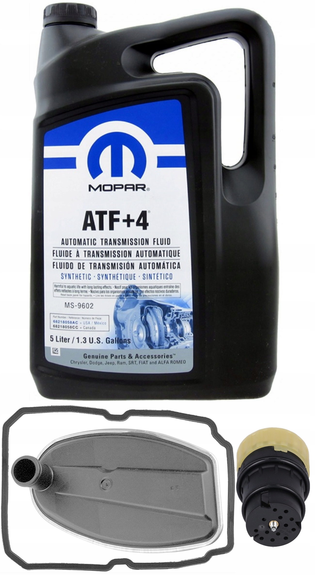 Sada NAG1 Mopar Atf Filtr Těsnění Zástrčka