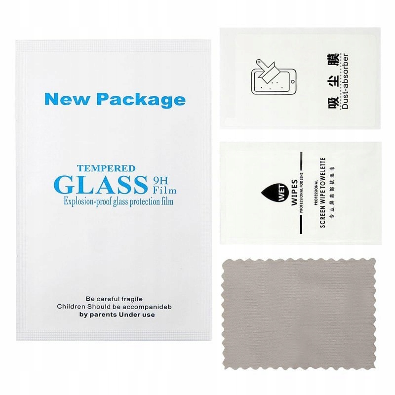 Szkło hartowane 9D Ceramic do Motorola E7i Power Full Glue czarny