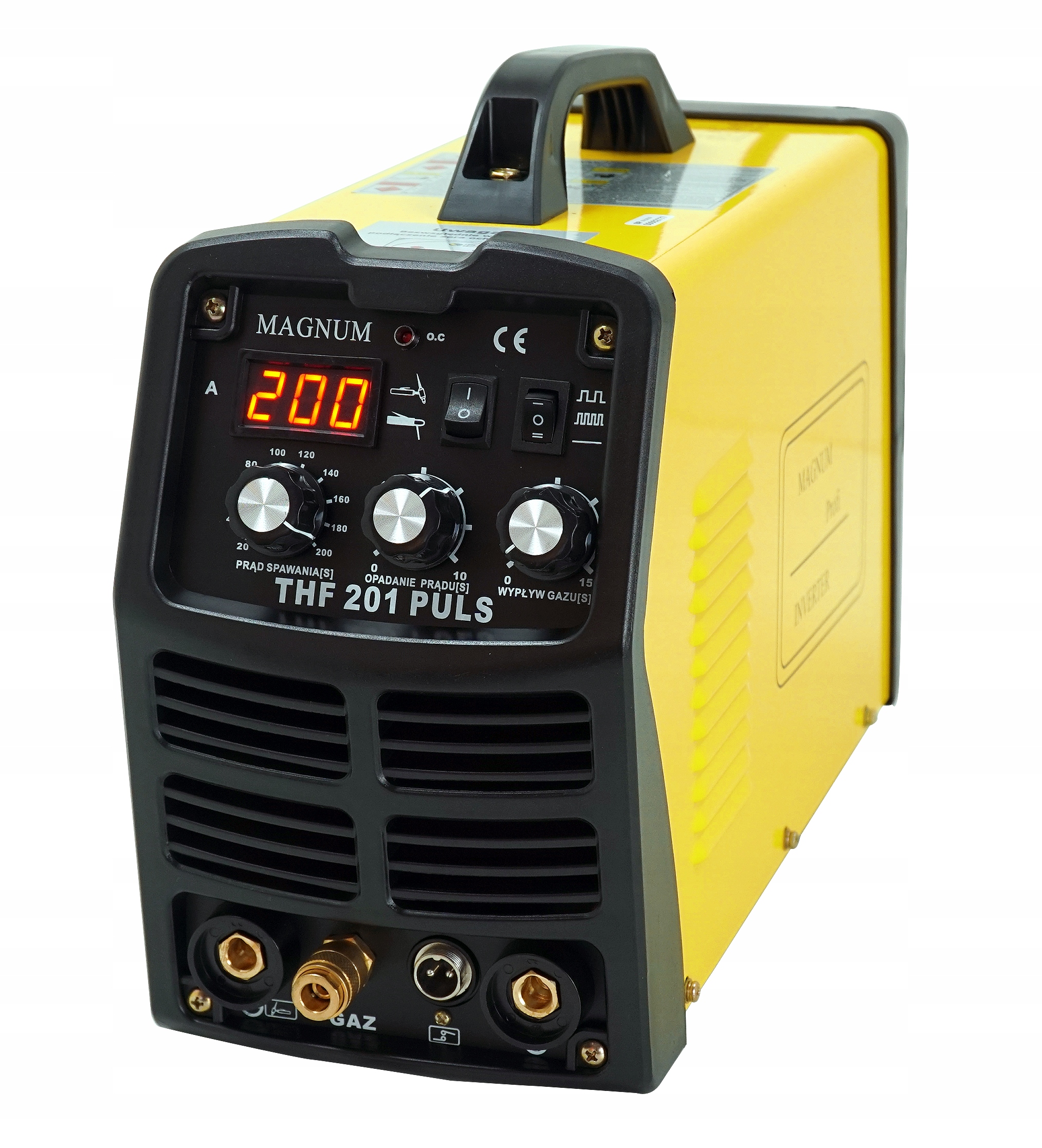 Spawarka MAGNUM TIG DC 200A MMA PULS inwertorowa Model THF 201
