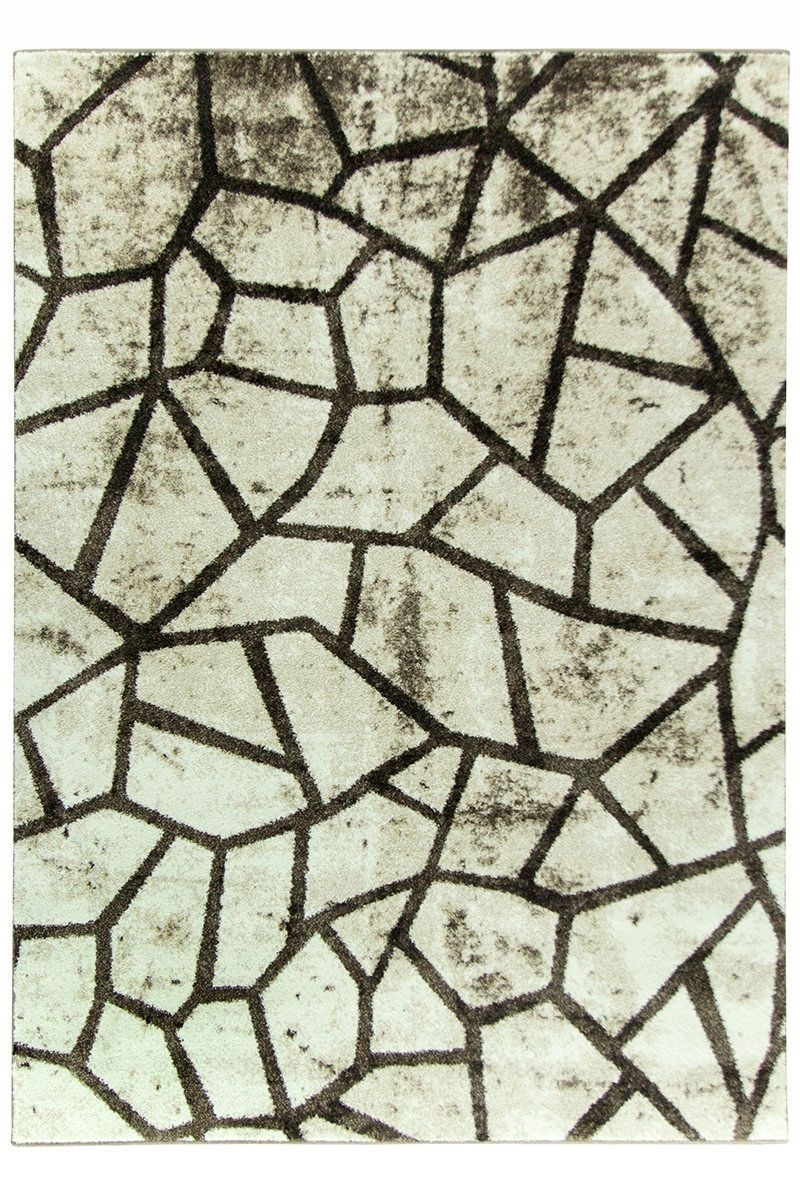 

160x230 cm Mięciutki Beżowy Dywan Lux Verso Brąz