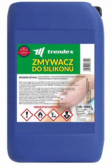 

Zmywacz Silikonowy Do Silikonu Czysty 20L