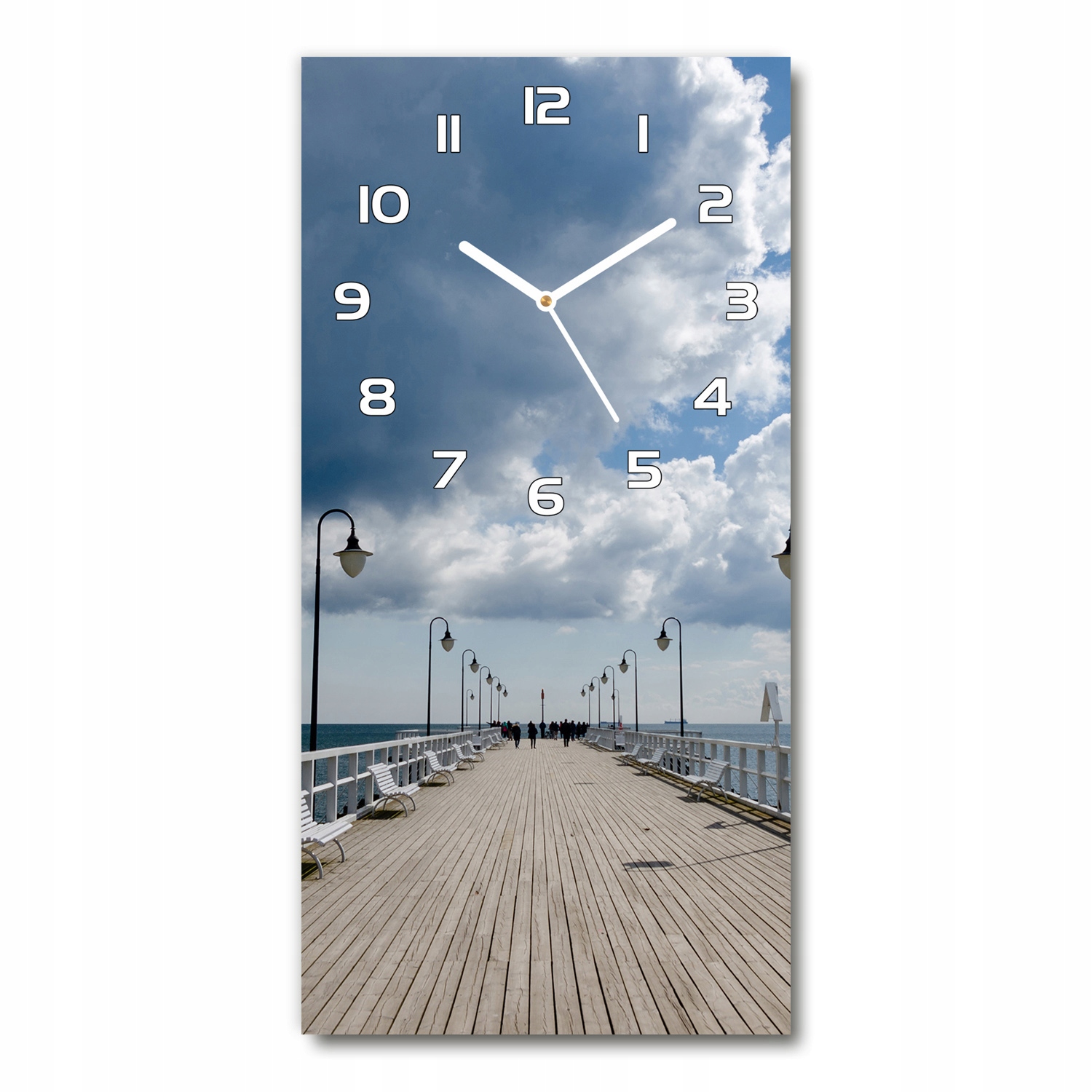 

Zegar szklany ścienny Molo w Orłowie 30x60 pionowy
