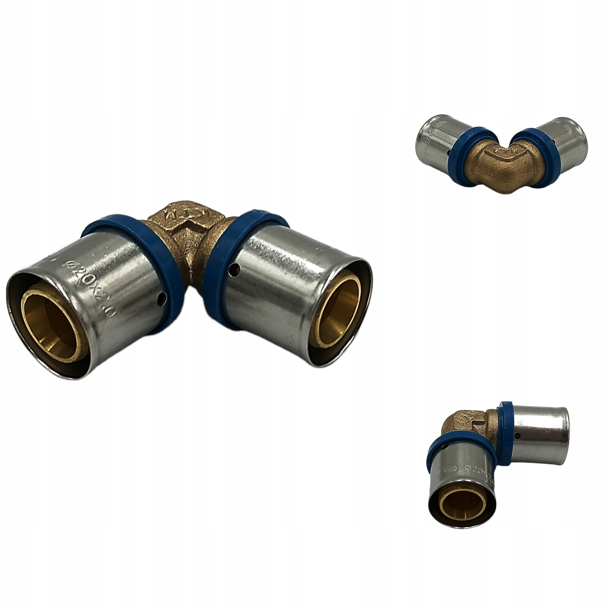 

Kolano Zapras Pex 20 X 20 Zaciskane "u" Press