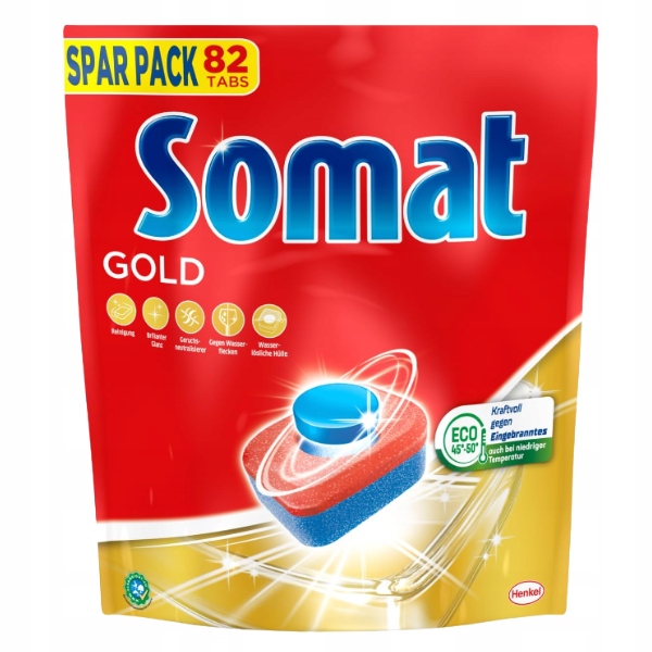 Levně Somat Gold tablety do myčky Eko 82 ks