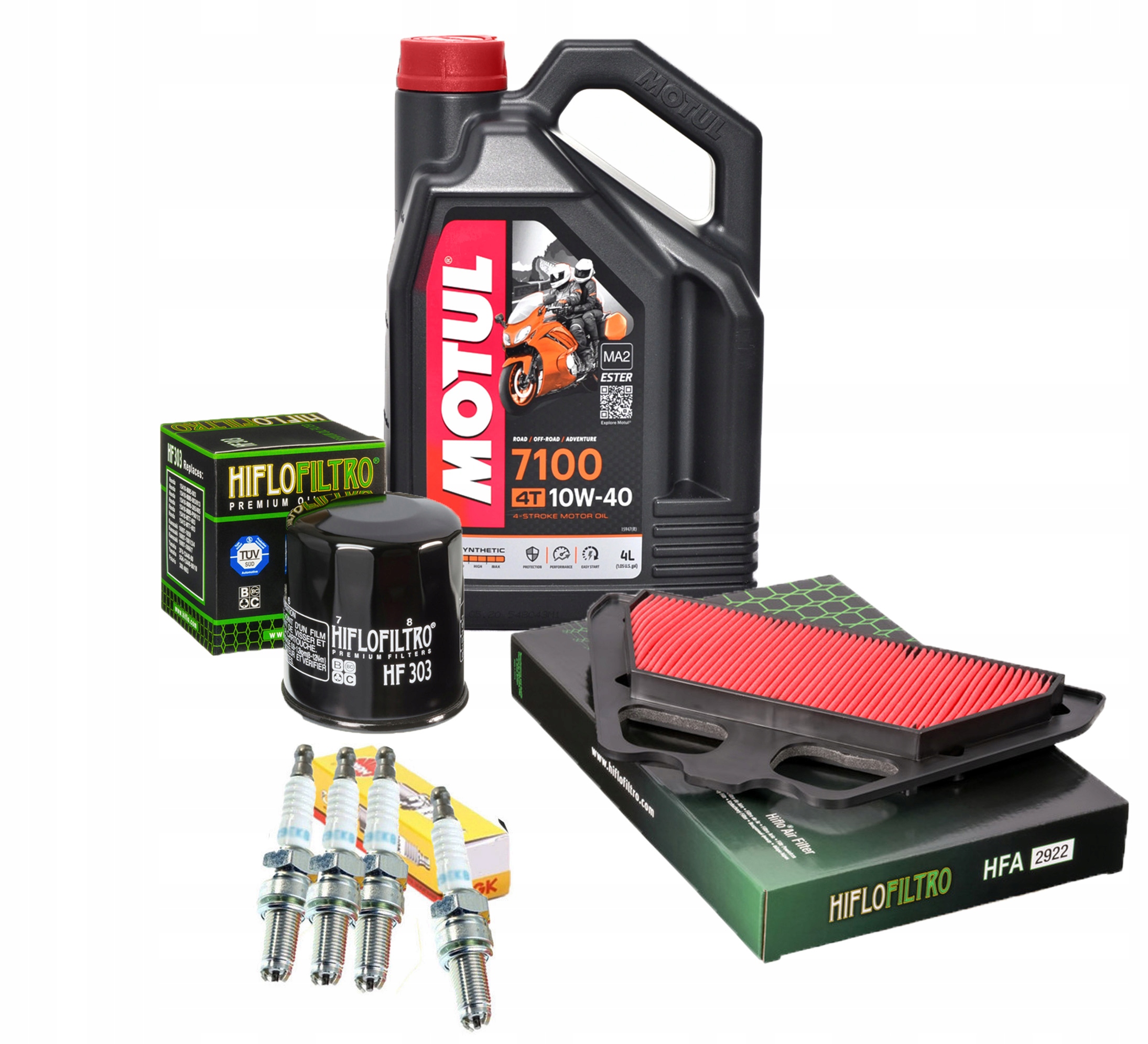 HFA2922 - Фильтр KAWASAKI с 900 17 - 21r масло Motul 7100 свеча зажигания