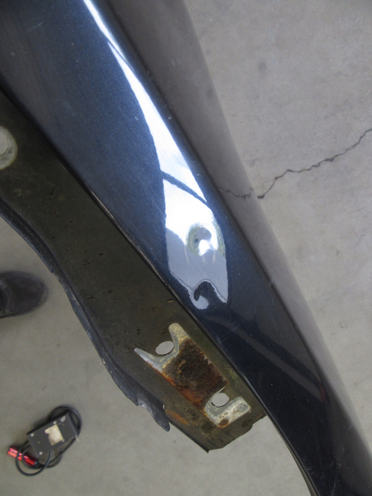 fender right front BMW e53 X5 LIFT LCI 416 Carbonschwarz
