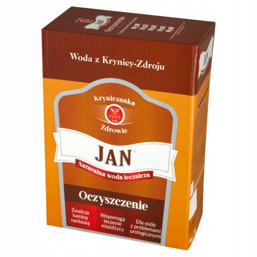 Levně Kryniczanka Jan Přírodní léčivá voda čištění