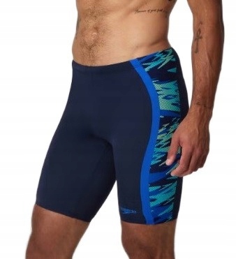 Kraťasy Speedo Hyperboom Splice Navy jammery L (UK36)