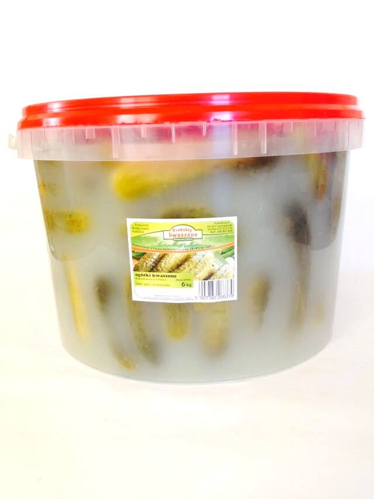 Kysané okurky tradičně polské 6 kg