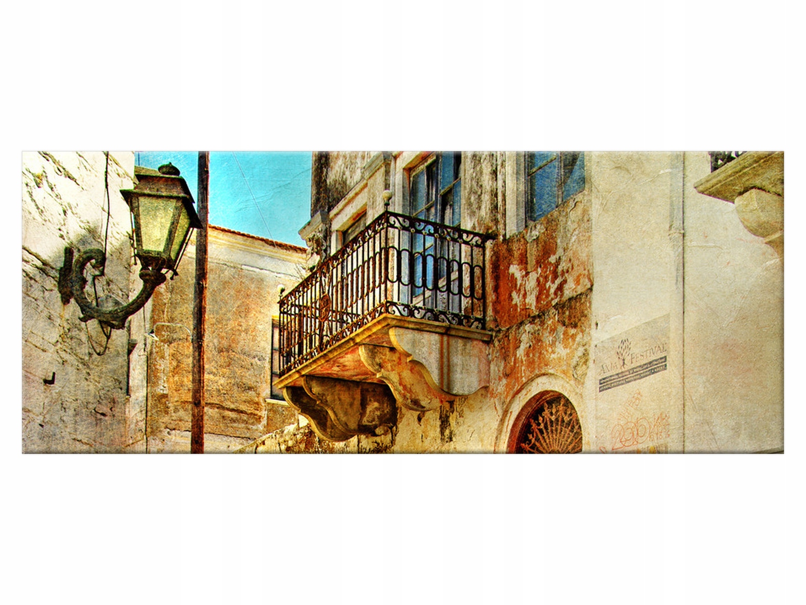 

Obraz Grecka uliczka 100x40 Grecja 2237A_1I Płótno