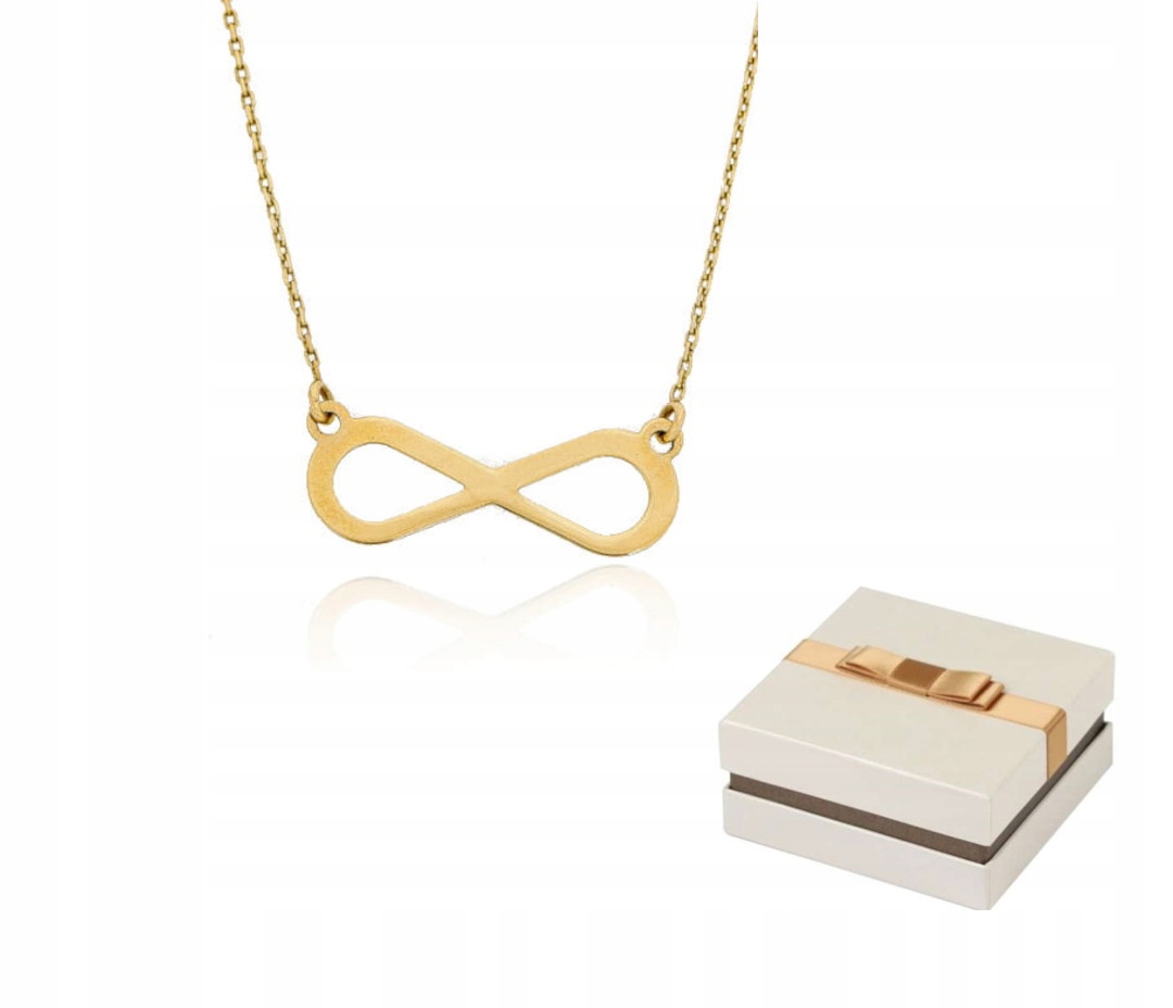 Zlatý náhrdelník Znamení nekonečna ZN114