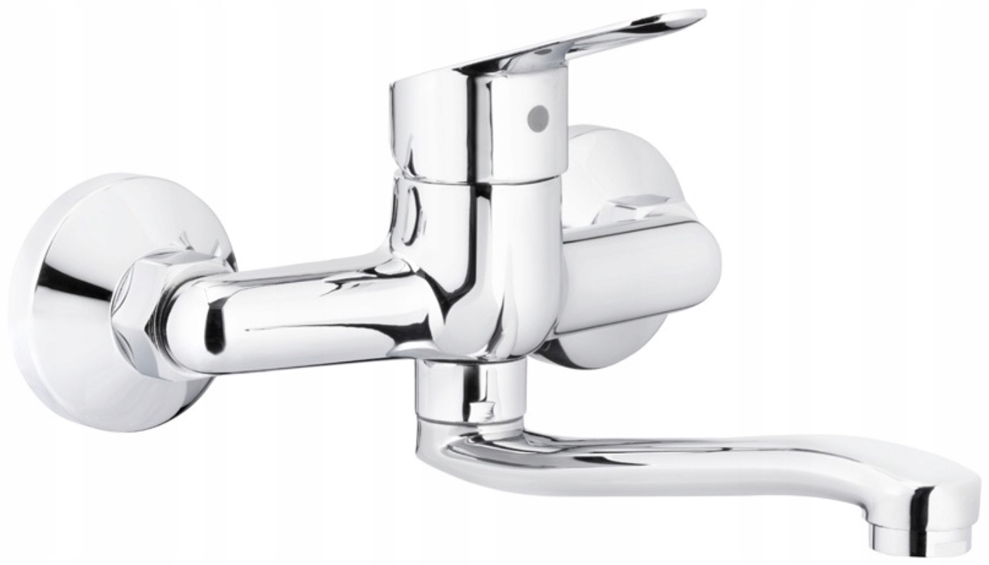 Kfa Bateria Umywalkowa Ścienna Sparc, Chrom