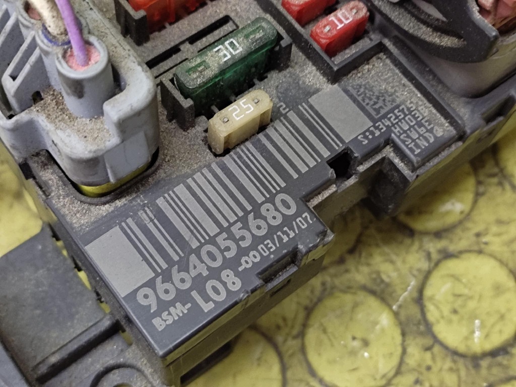 CITROEN C4 Module BSM 9664055680