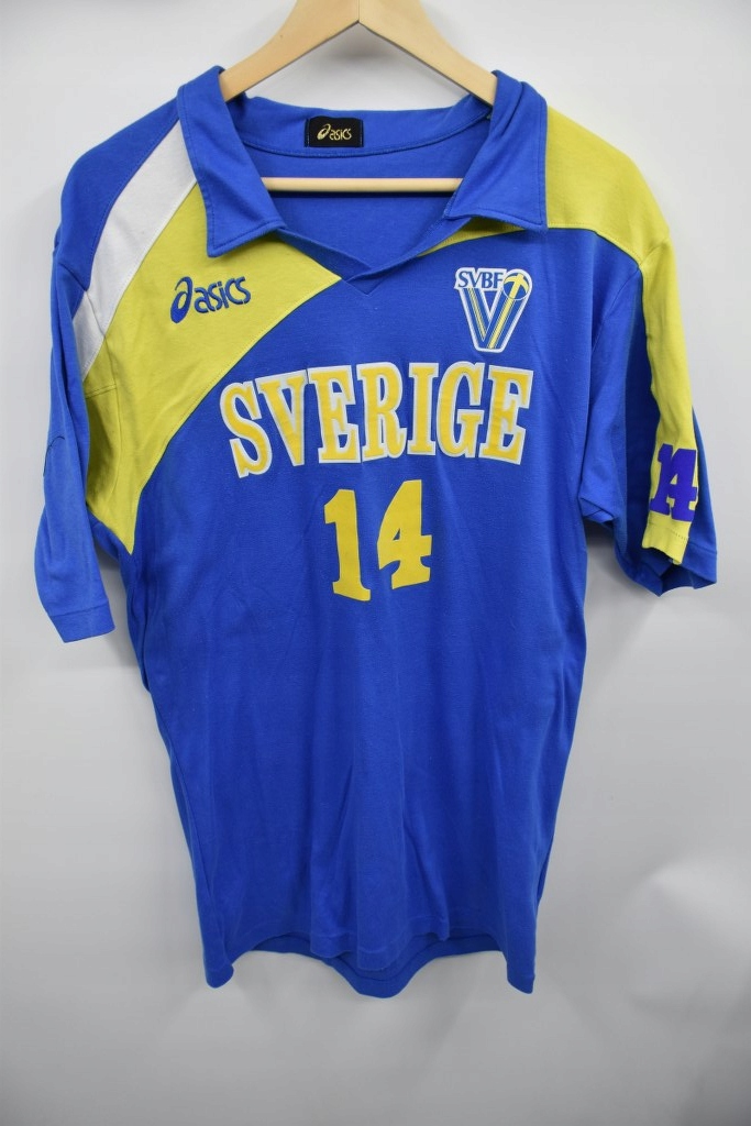 Asics Szwecja Sverige koszulka siatkarska L Kod producenta 01234567891