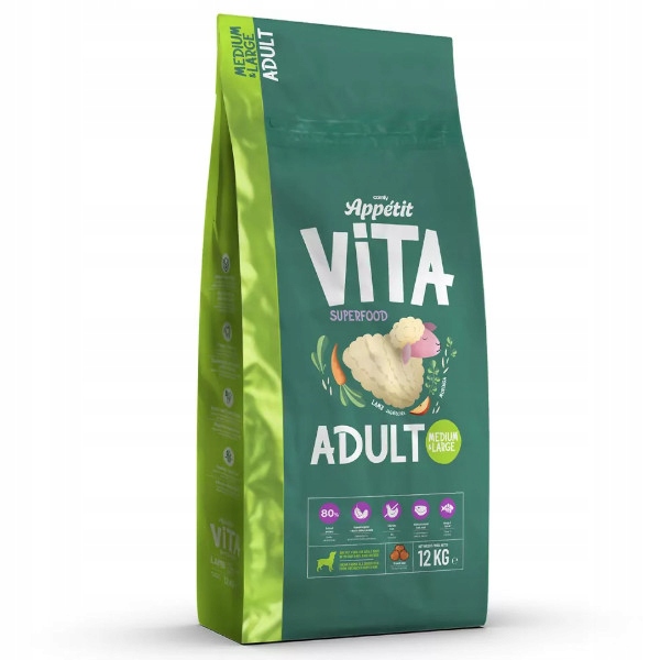 Comfy Appetit Vita Adult Lamb Medium Large jagnięcina 12kg
