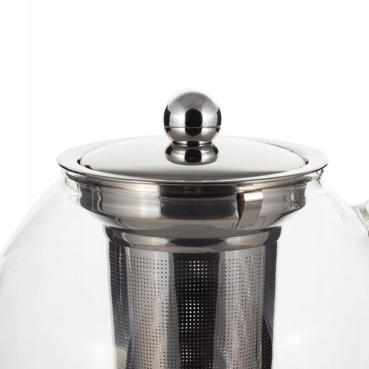 SZKLANY ZAPARZACZ DO HERBATY ZIÓŁ 1500ML Materiał szkło