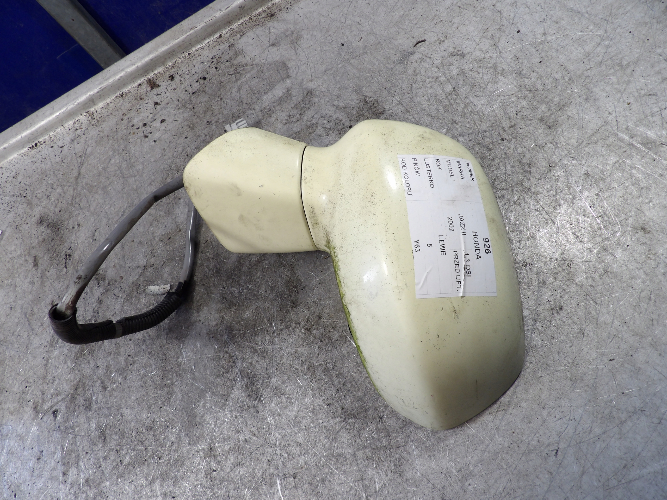 Honda Jazz II mirror left lak. Y63