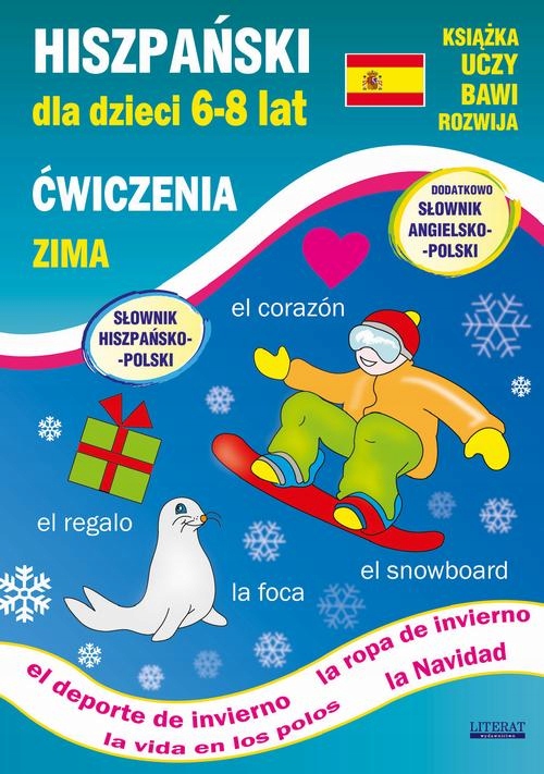 HISZPAŃSKI DLA DZIECI 6-8 LAT. ZIMA. ĆWIC.. EBOOK
