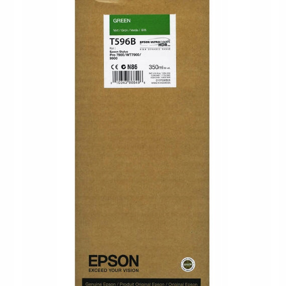 Atrament Epson T596B zelený (green)