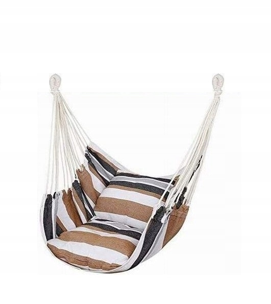 

Fotel brazylijski krzesło wiszące +2 poduszki