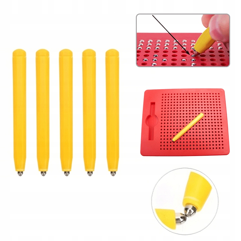 TABLICA MAGNETYCZNA DŁUGOPIS ZABAWKI DLA DZIECI 5 SZT