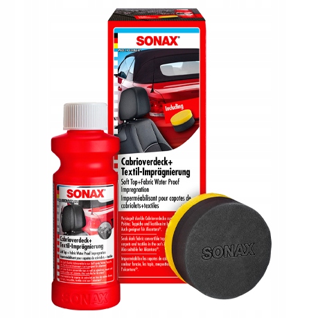 SONAX impregnat do dachów i tapicerki cabrio 250ml