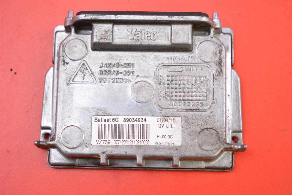control unit XENON KSENON right 89034934 CITROEN DS5 12-15