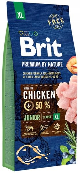 Levně Krmivo Brit Premium by Nature Junior XL 15kg