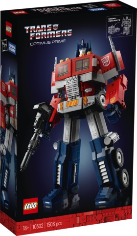 Lego Icons Optimus Prime 10302