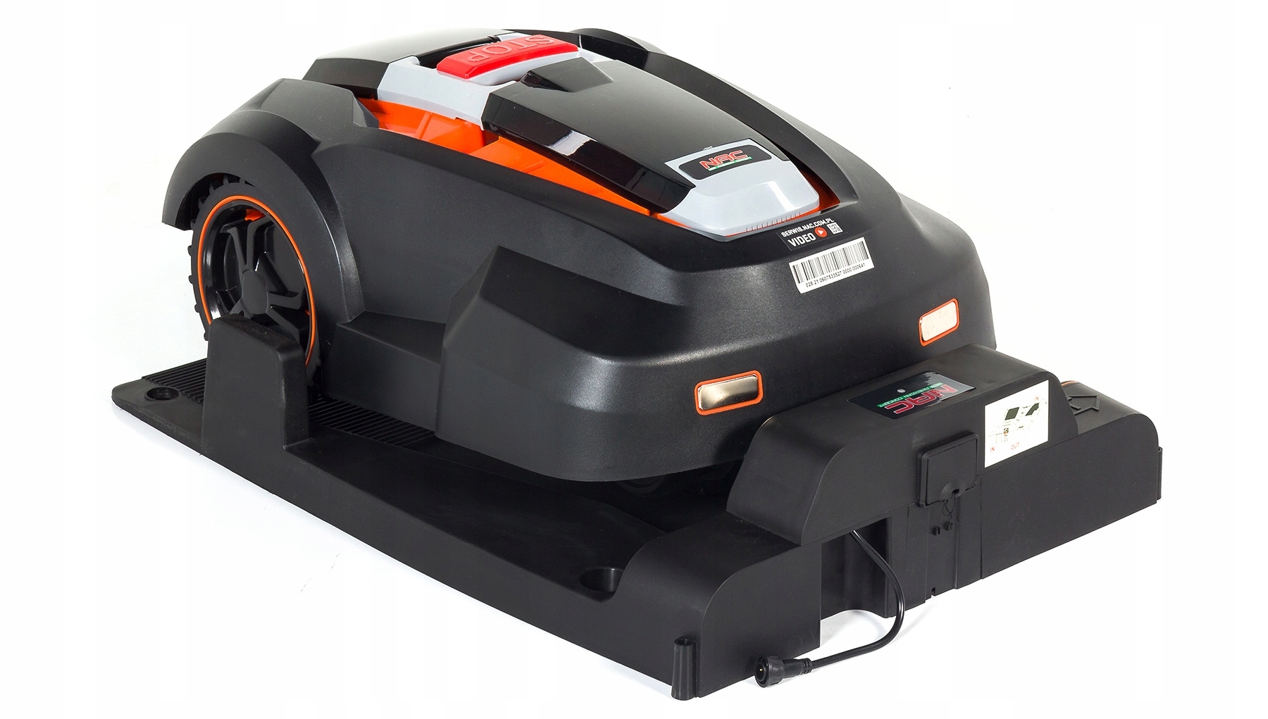 AUTOMATYCZNY ROBOT KOSZĄCY NAC RLM1500G2-NG Z CZUJNIKAMI ZDERZENIA DESZCZU Marka NAC