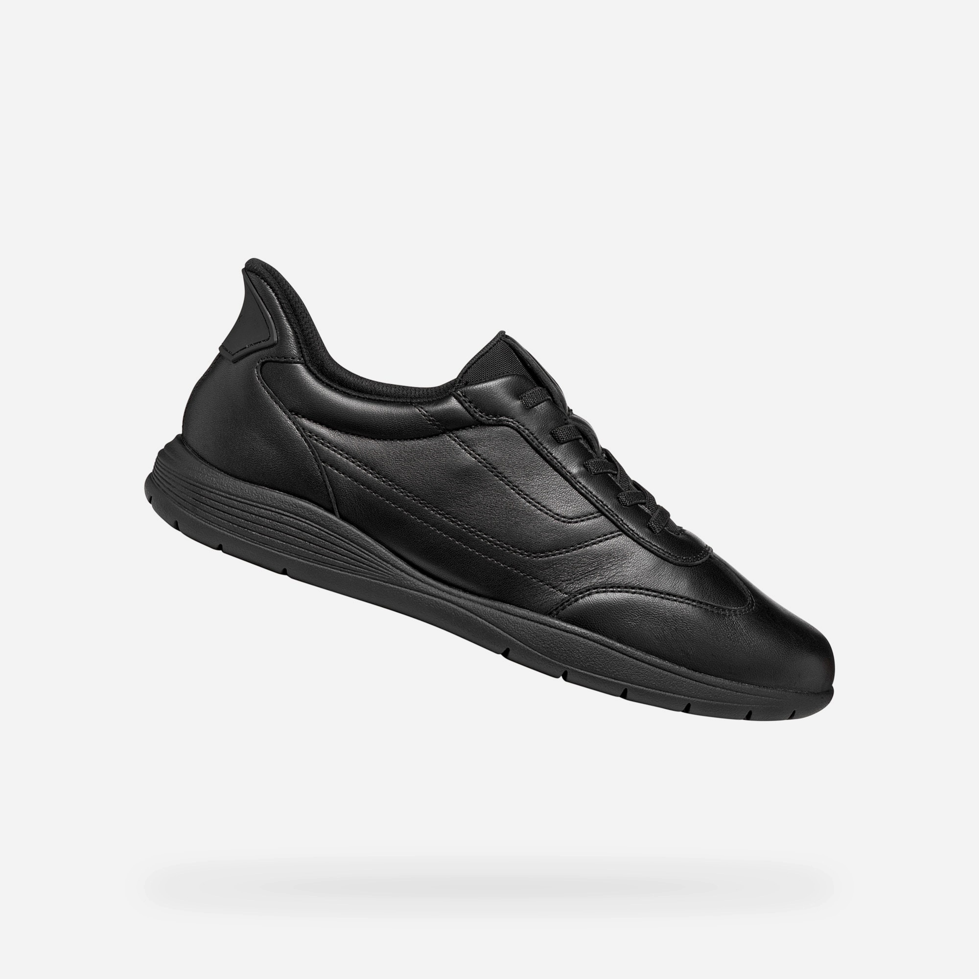 Geox Černé pánské tenisky Geox Spherica Ec2 Plus Fast in