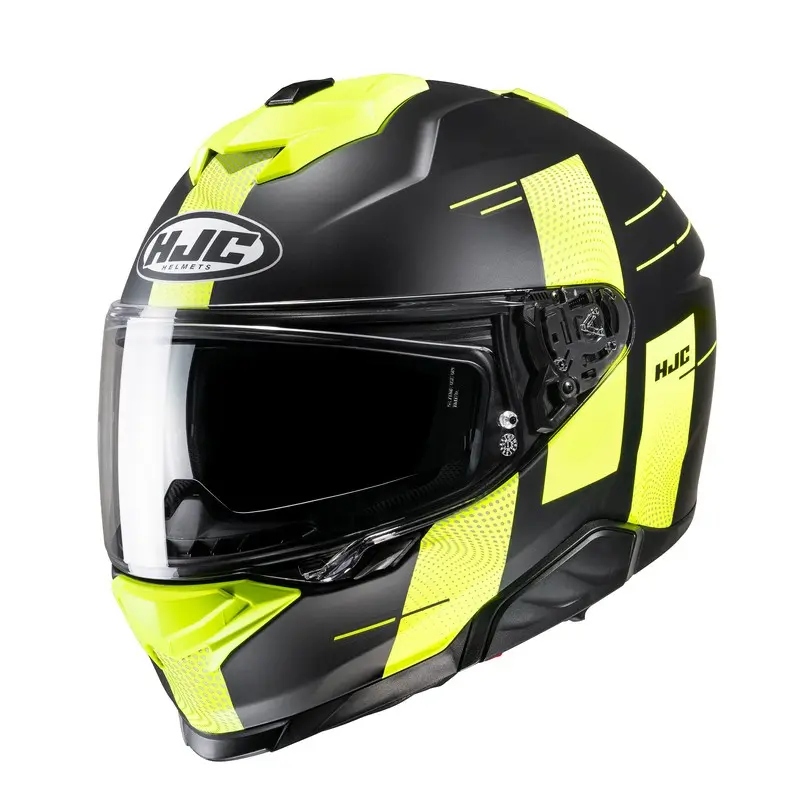 Prilba na motocykel integrálna Hjc I71 Peka Black/Yellow S