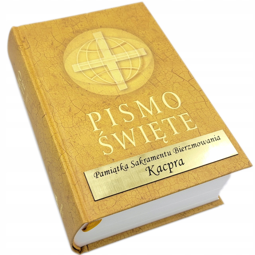 

Pismo Święte Na Bierzmowanie Grawer Pamiątka