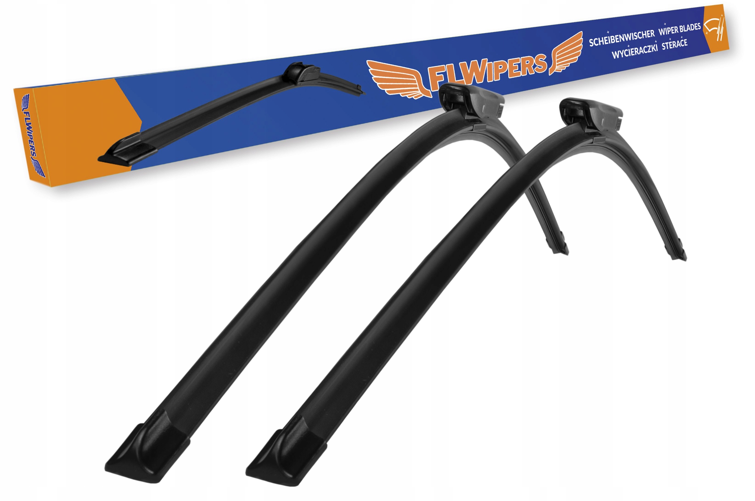 2 x Wycieraczki FLWipers Renault Kangoo II 01/08-