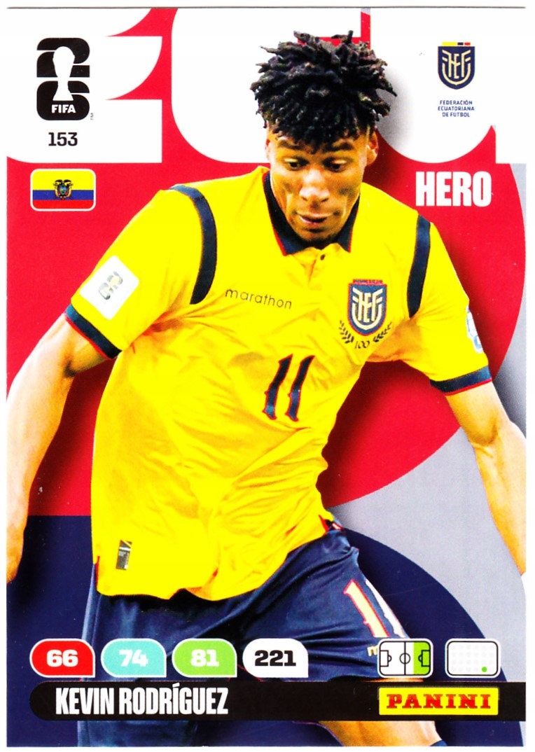 Karta Kolekcjonerska Panini Fifa World Cup 2026 Core Kevin Rodriguez 153